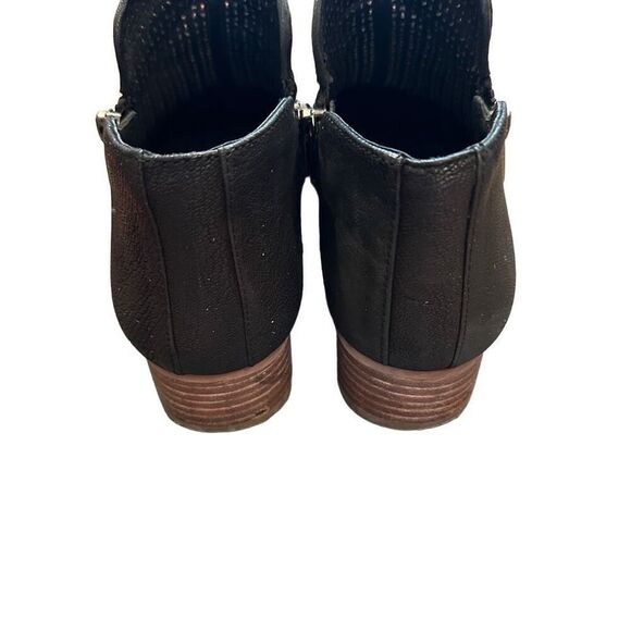 Vince Camuto Canilla black silk goat booties- size 8.5 - Picture 3 of 7